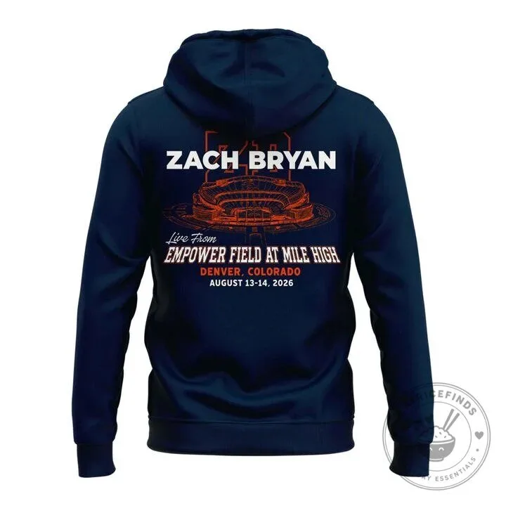 Denver Broncos Hoodie for Zach Bryan's Empower Field Concert Tour 9 Denver Broncos Hoodie for Zach Bryan