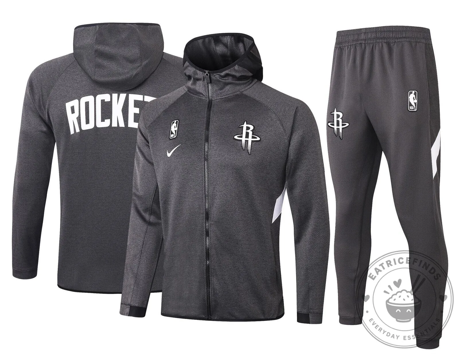 Houston Rockets NBA Therma Flex Training Tracksuit Hoodie