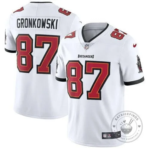 Rob Gronkowski Tampa Bay Buccaneers White Football Jersey