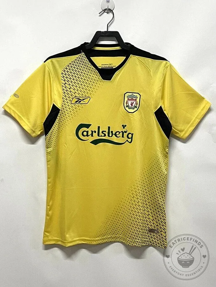 Liverpool FC 2004-2005 Away Retro Football Jersey 1 Liverpool FC 2004-2005 Away Retro Football Jersey