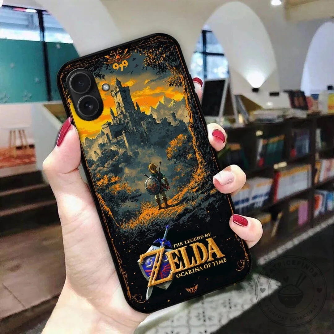 The Legend of Zelda Ocarina of Time Hyrule Castle Link Hero Phone Case