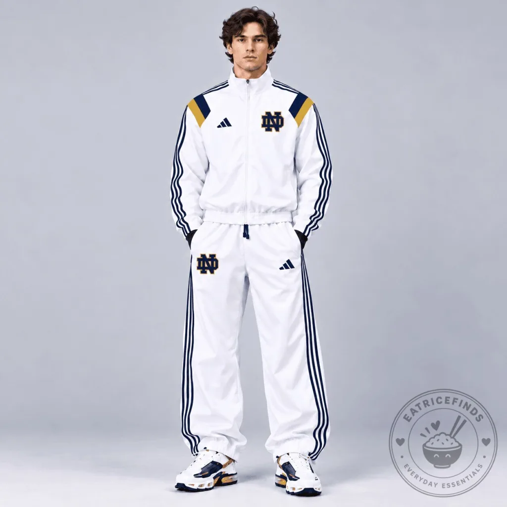 Notre Dame Fighting Irish NCAA Heritage Varsity Jacket Notre Dame Fighting Irish NCAA Heritage Varsity Jacket