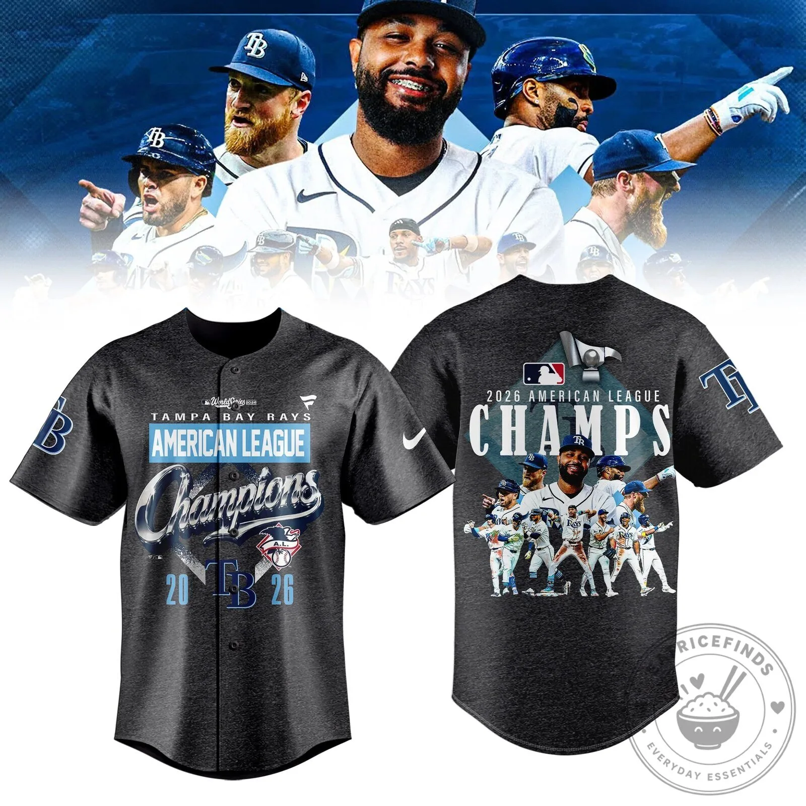 2026 Champions Baseball Jersey of the American League - Tampa Bay Rays